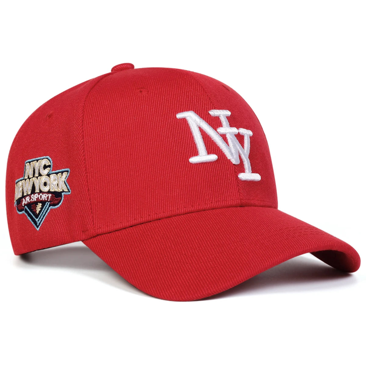 Unisex NY Letter Embroidery Baseball Caps Spring Autumn Outdoor Adjustable Casual Hats Sunscreen Hat Sports Cap