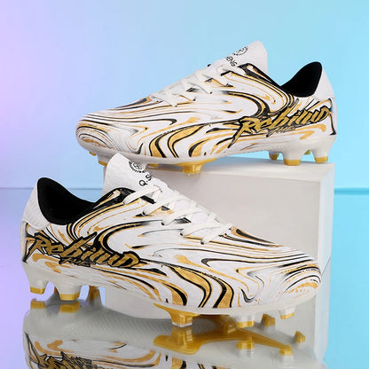 Nouvelles chaussures de football pour hommes et enfants, crampons ultralégers antidérapants pour terrain en gazon, chaussures de football professionnelles pour adultes, chaussures d'entraînement pour garçons, livraison di