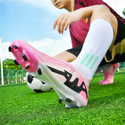 Nuove scarpe da calcio professionali da uomo, scarpini da calcio per adulti, ultraleggeri, per allenamento e gioco outdoor