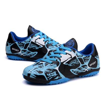 Chaussures de Football pour enfants, chaussures de Football pour garçons, Futsal, baskets d'intérieur rapides, crampons originaux, bottes de Football