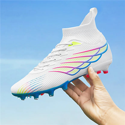 2026 New Superfly FG Football Boots Outdoor Soccer Cleats Black Shoes Soft Sport Professional Breathable Comfortable Boots