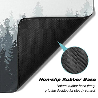 COD Call Of Duty Black Ops 6 Ghost For PC Large MousePads Desk Gaming Mouse Pad Stitched Edges Non-Slip Rubber Base Extended