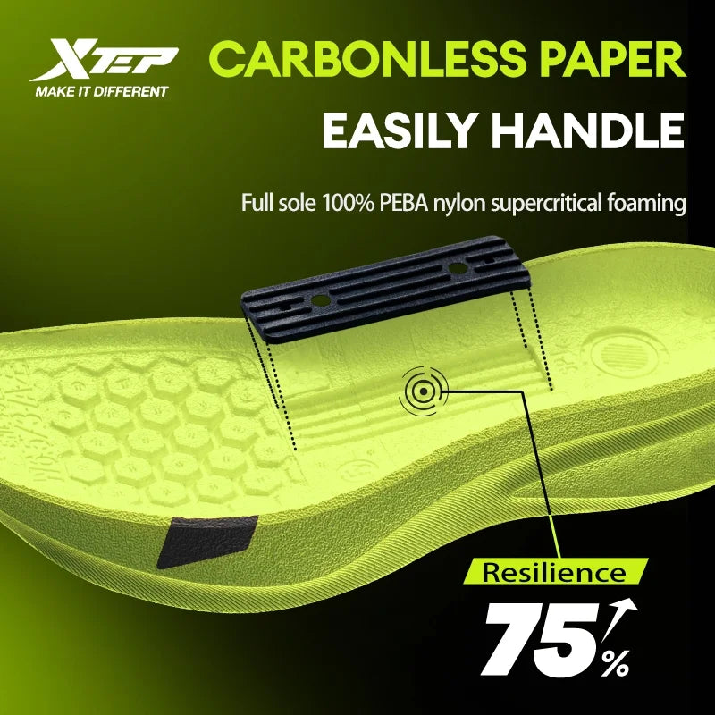 XTEP 2000km PRO Laufschuhe für Herren 2026 Frühjahr weich, langlebig, stabil, komfortabel und leicht Herren-Sportsneaker 874219110026