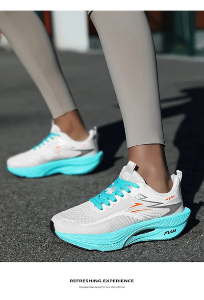 2026 NEW Men Sports Running Shoes Off Marathon Breathable Light Comfortable Women Athletic Sneakers Jogging Tenis Air Cushion