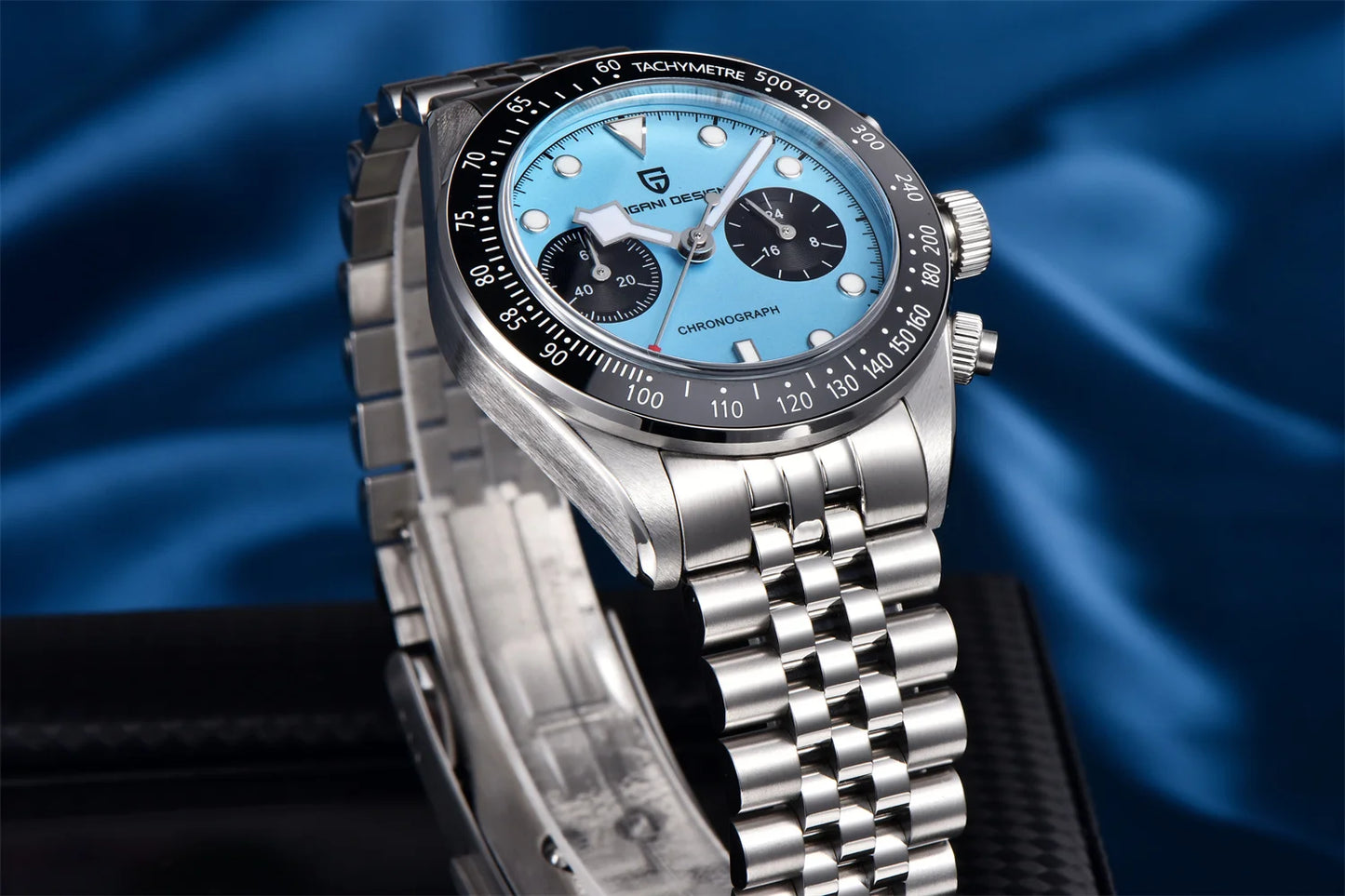 2026 New PAGANI DESIGN BB Flamingo Chronograph Luxury Sports Quartz Watch Men Sapphire mirror 100M Waterproof Fashion Wristwatch