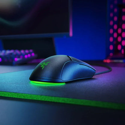 Razer NEW YEAR GIFT Presente Thunder Snake Viper Mini Rato Gaming com Cabo para Computador e Portátil Esports com Luz RGB, Rato para Mãos Pequenas