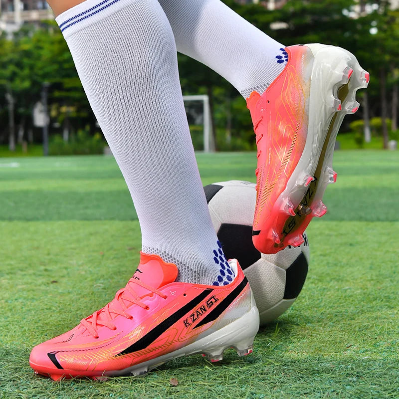 Nouvelles chaussures de football pour hommes, crampons, chaussures de football unisexes TF/FG, chaussures de futsal professionnelles, ultra-légères, de haute qualité, baskets en promotion.