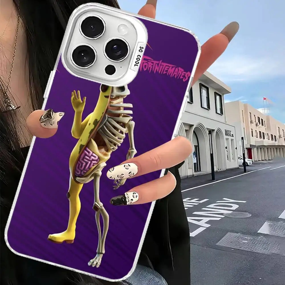 Klassische Gaming-Hülle Hot Fortnites für Xiaomi Redmi Note 7 8 9 9S 10 11 12 13 14 15 Pro Plus 4G 5G, stoßfestes mattes Back Cover