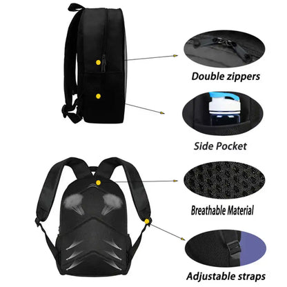 Children's Student Fortnite Cartoon Boys and Girls Large Capacity Backpack