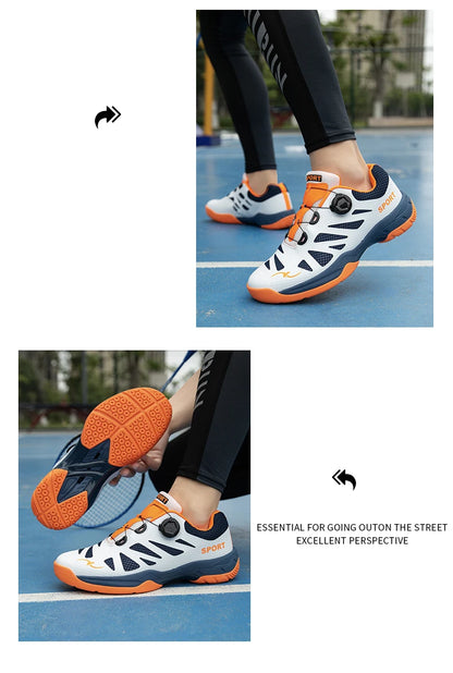 Men's Badminton Shoes Non-slip Breathable Sneakers High-Quality Table Tennis Shoes Wear-Resistant Competition Volleyball Shoes