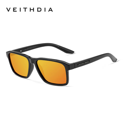 VEITHDIA Polarized UV400 Sunglasses Fashion Photochromic Gradient Mirror Lens Sports Driving Eyeglasses for Men And Women X7919