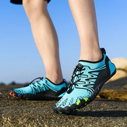Unisex Wading Shoes Quick-Dry Aqua Shoes Drainage Water Shoes Beach Sports Swim Sandals Yoga Barefoot Diving Surfing Sneakers
