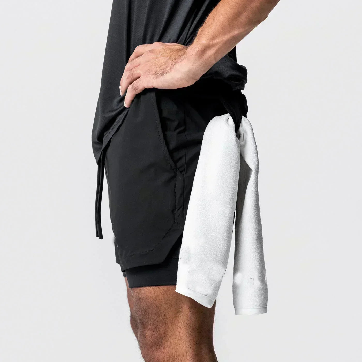 Unisex 2026 Dragon Ball Anime Men's Shorts Sportswear Quick Dry Gym Pants Double-layer 2 in 1 Shorts Y2k Summer New Streetwear