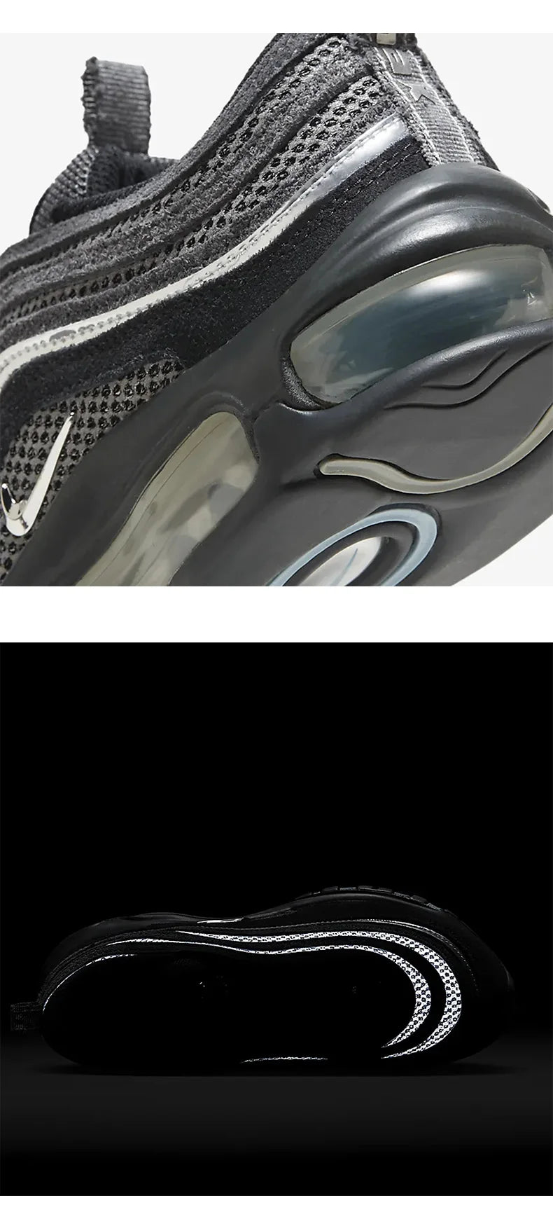 Nike originale sommer-sneakers til kvinder, åndbare og afslappede, FD4613-001