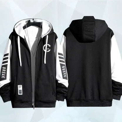 Produit gaming premium Fraquane, Anime Link Click Charles Lucas Same Coat Hoodies Cosplay Costume Sweatshirts Man Hoodie Women Man Clothing Men's Sweatshirts