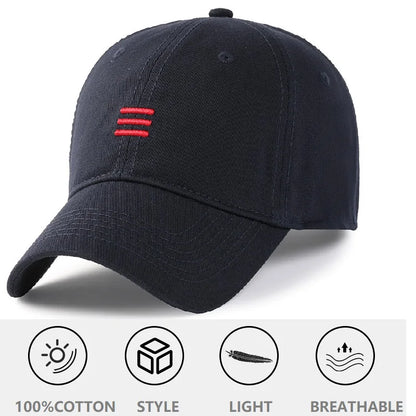 Big Head Plus Size Baseball Cap 100% Cotton Fits Men Women Adjustable Dad Hat Oversize 58-60cm 61-65cm