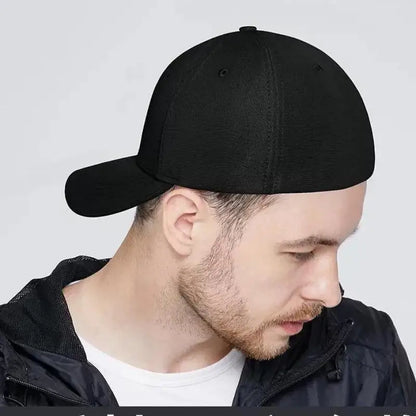 Fitted Full Closed Baseball Cap Men Women Elasticity Hip Hop Caps Hats Fit Visor Snapback Blank Solid Outdoor Sport New Stretch