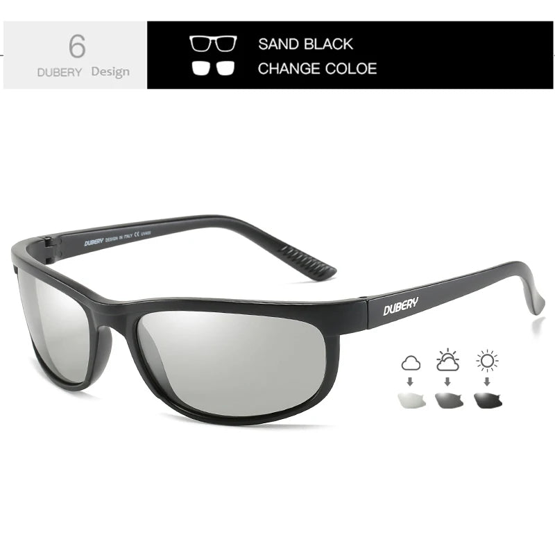 DUBERY Polarized UV400 Protection Sunglasses For Men And Women 10 Colors Model 2027