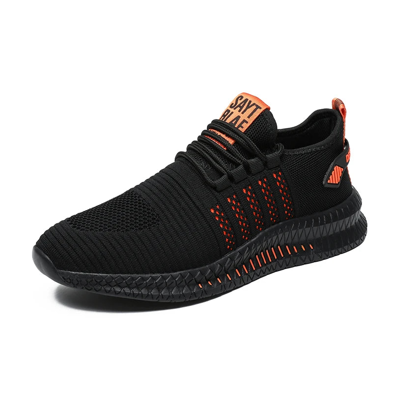 Fashion Sneakers Lightweight Men Casual Shoes Breathable Male Footwear Lace Up Walking Shoe Mens Casual Summer Shoes