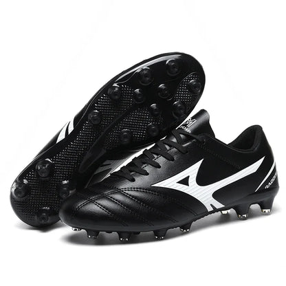 Nouvelles chaussures de football pour hommes, chaussures de football d'intérieur pour adultes, crampons de football antidérapants, crampons de sport ultralégers, crampons de futsal, entraînement sur gazon, confortables.
