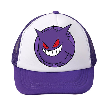 Pokemons Baseball Cap Pikachu Charizard Gengar cartoon Peaked Hat Kid Adult Summer Outdoor Sport Hat Boy Casual Fashion Cap Gift