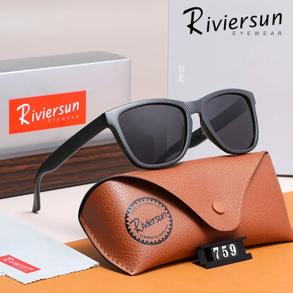 Square Frame Sunglasses Polarized UV400 Casual Men Women Driving Glasses Ultralight Unisex