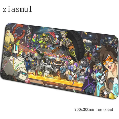 Overwatch mouse pad gamer Gorgeous 70x30cm gaming mousepad PC notebook desk mat mouse pad games Aesthetic gamer mats gamepad
