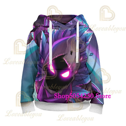 Sudadera con capucha de Fortnite con llama impresa en 3D, estilo Battle Royale de dibujos animados, para hombre y mujer, camiseta con capucha de héroe de videojuego para adolescentes