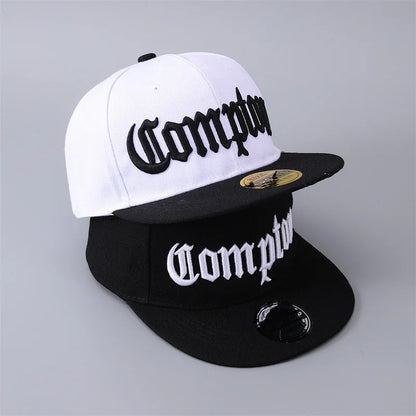 Cross-border Hot Selling in Europe and AmericaComptonBaseball Cap Korean Style Personality Hip-Hop Flat Brim Camouflage Hat