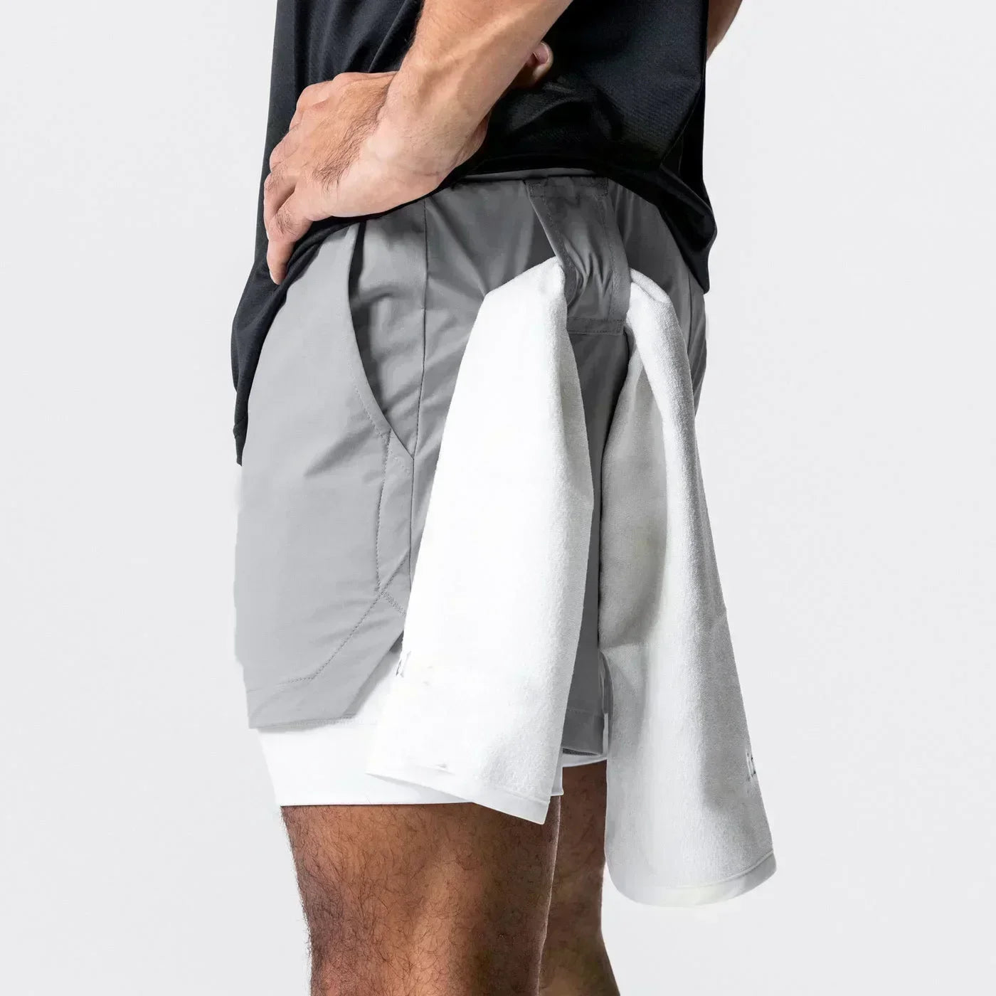 Unisex 2026 Dragon Ball Anime Men's Shorts Sportswear Quick Dry Gym Pants Double-layer 2 in 1 Shorts Y2k Summer New Streetwear