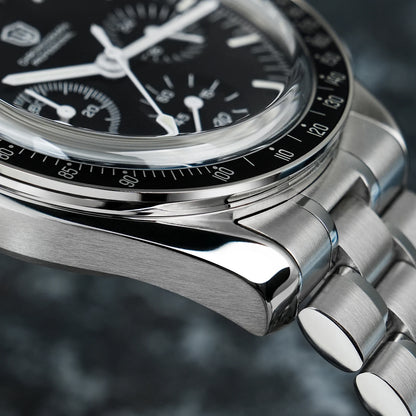 Watchdives New Wd1863 Quarz-Herrenuhr VK63 Chronograph Bubble-Saphirglas Wasserdicht 39Mm Stahl Top-Marke Luxus-Business-Uhr