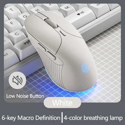 Mouse cablato USB INPHIC B1 silenzioso da ufficio e gaming per PC e laptop