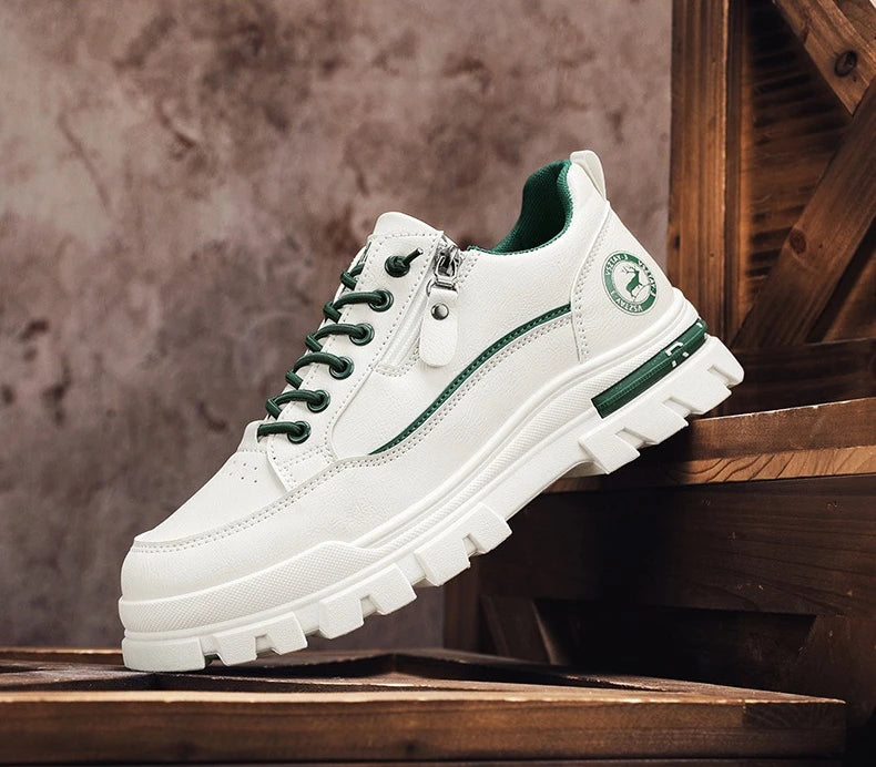 Sapatilhas de Skate para Homem, Casuais, Desportivas, de Outdoor e Caminhada, Modernas, Urbanas, Confortáveis e com Sola Grossa