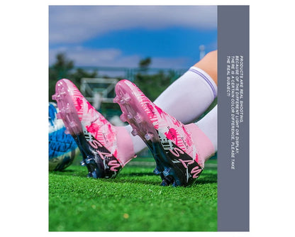 Botas de fútbol profesionales para hombre, zapatillas de fútbol Society, tacos de fútbol FG ultraligeros para entrenamiento, calzado deportivo de fútbol para exterior