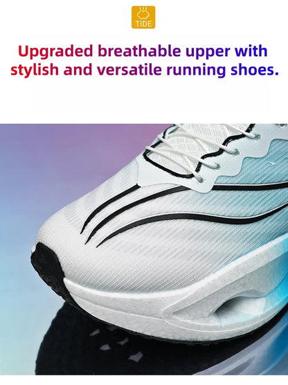 Zapatillas de running para hombre y mujer, transpirables, deportivas de competición, con amortiguación de carbono, ligeras, para jogging y entrenamiento masculino