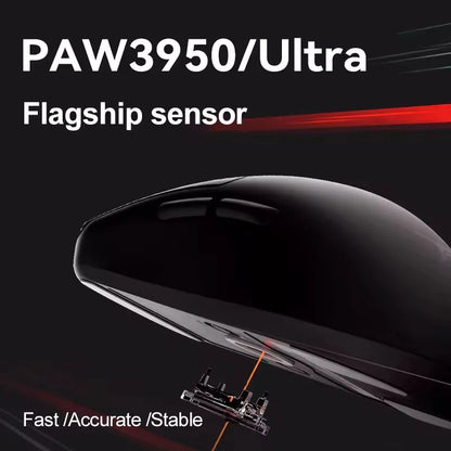 Ratón gaming inalámbrico ATK BlazingSky F1 Extreme PAW3950 Ultra Dual-Mode 8000Hz 35g ligero para e-sports FPS