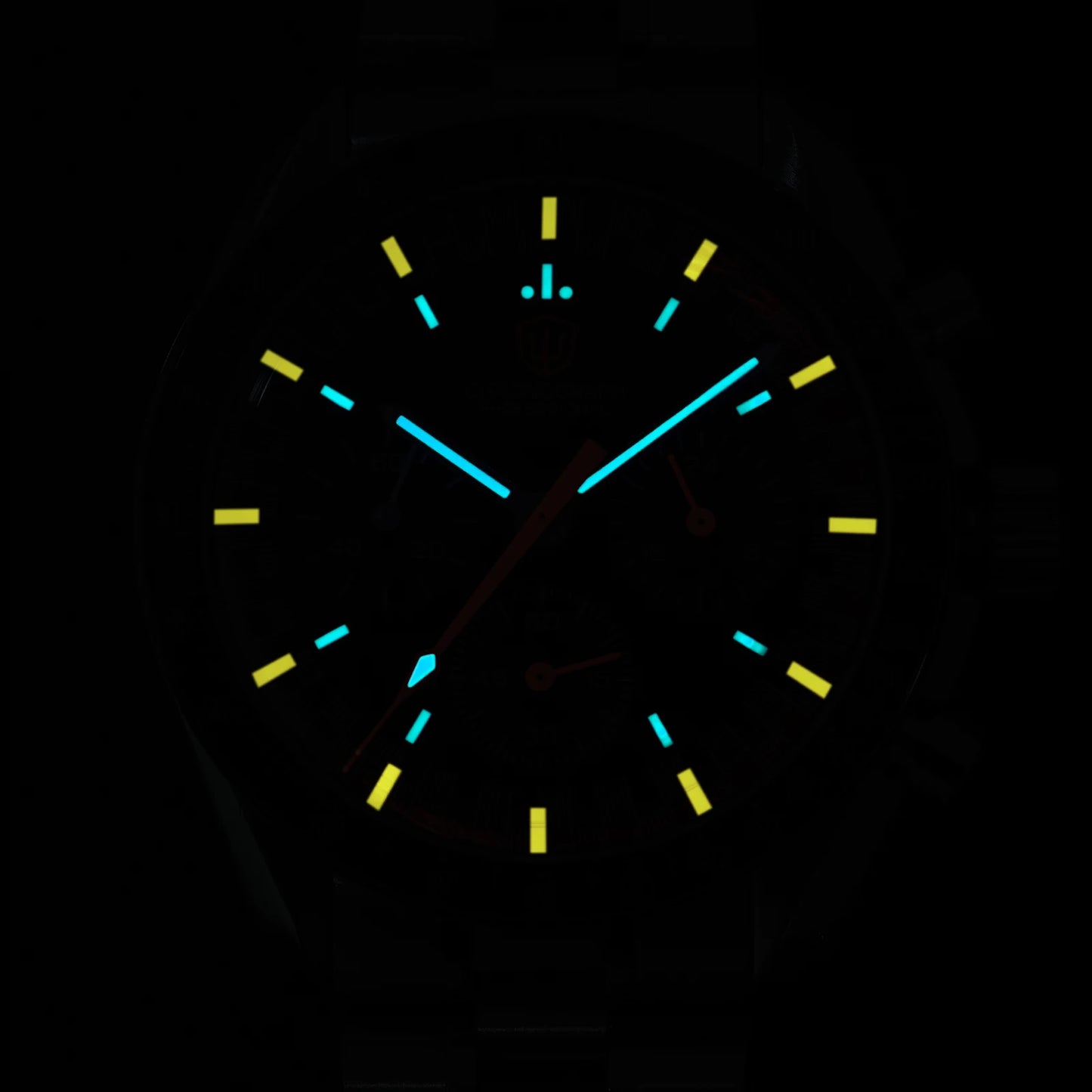 Watchdives New Wd1863 Quarz-Herrenuhr VK63 Chronograph Bubble-Saphirglas Wasserdicht 39Mm Stahl Top-Marke Luxus-Business-Uhr