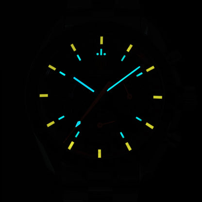Watchdives New Wd1863 Quarz-Herrenuhr VK63 Chronograph Bubble-Saphirglas Wasserdicht 39Mm Stahl Top-Marke Luxus-Business-Uhr