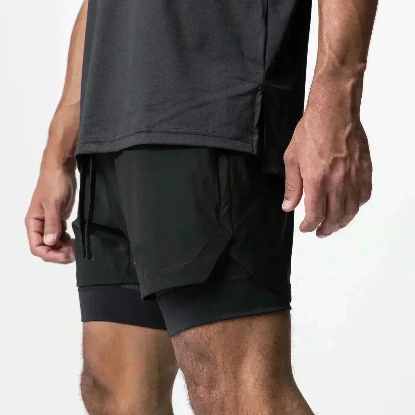 Dragon Ball Summer Son Goku Men's Bot Fitness 2026 Double-Layer Replica Two-Piece Loose-Fit Training Running Shorts Casual Pants