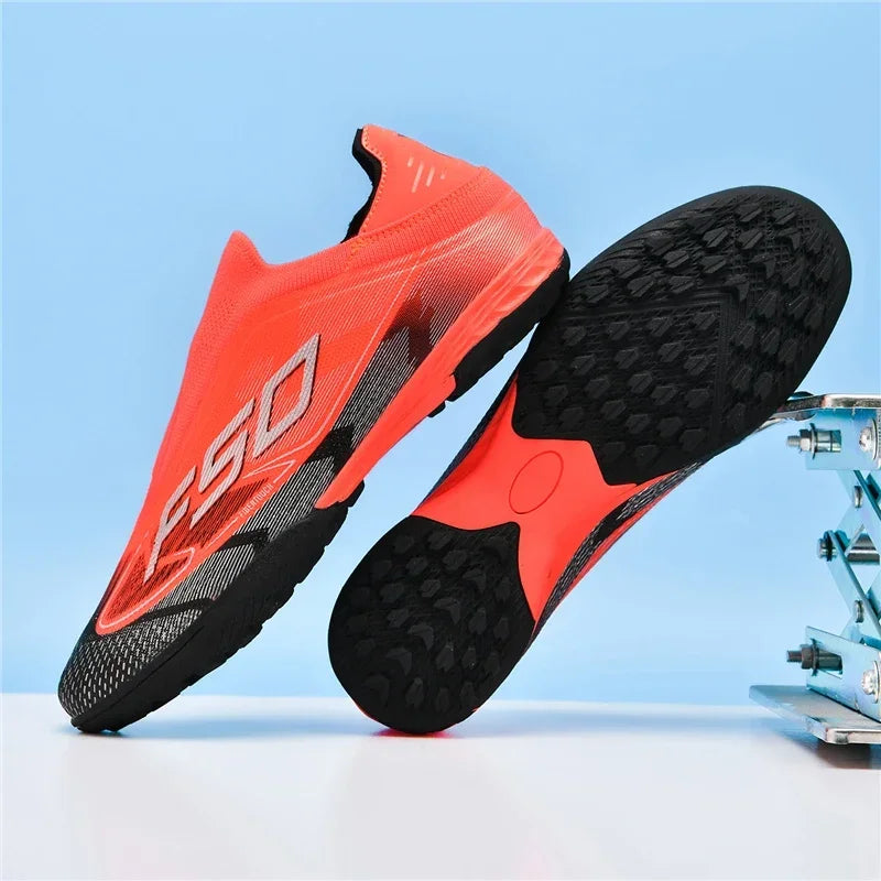 Nouvelles chaussures de football pour hommes, chaussures de football respirantes à haute cheville, ultralégères, antidérapantes, chaussures de sport de haute qualité, pour match en plein air