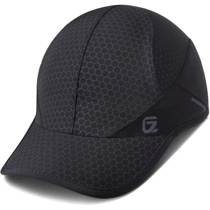 GADIEMKENSD Stretch Running Hat with Soft Brim, Quick Dry Baseball Cap Casual Breathable Adjustable Sun Protection Hats