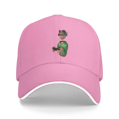 Gamer Art Recs Rooms Item Baseball Cap  y2k Retro Trucker Hat Summer Unisex-Teens Tennis Skate Baseball Caps