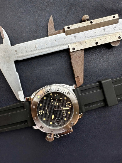 Men's Automatic Mechanical Watch Navy Military Watch for Seagull ST25 Automatic Movement Super Luminous 200 Waterproof