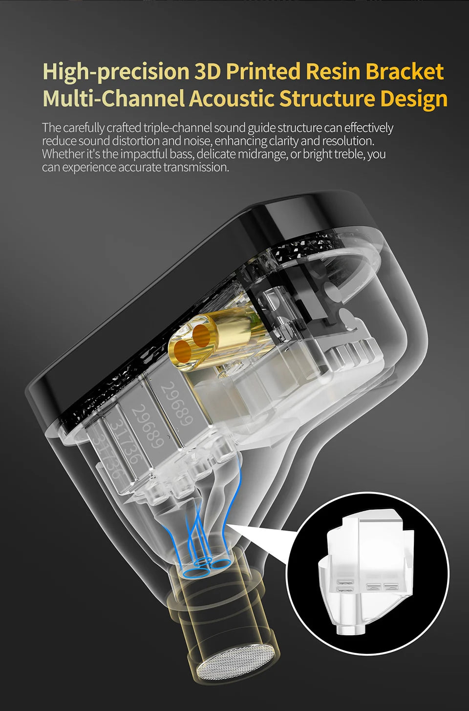 Auriculares intrauditivos KZ AS16 PRO X HiFi In-Ear Monitor – auriculares con cable con micrófono y 8 drivers de armadura balanceada