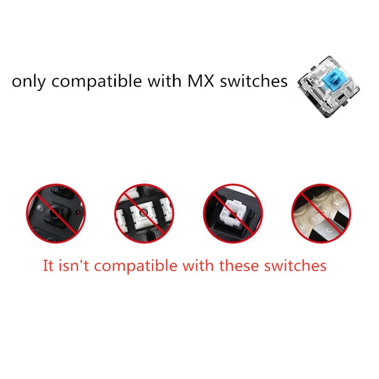 Teclas retroiluminadas con grabado lateral de 131 teclas para teclado mecánico con interruptores Cherry MX, perfil OEM, keycaps ABS personalizadas DIY