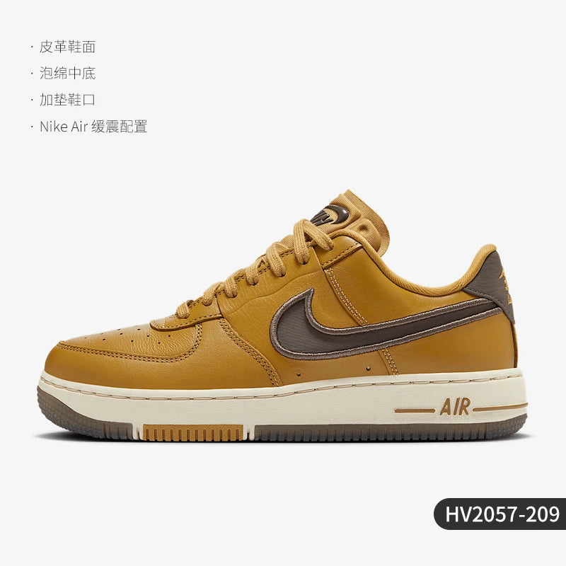 Nike Air Force 1 originais para mulher, retro, leves, com sola grossa HV2057-209