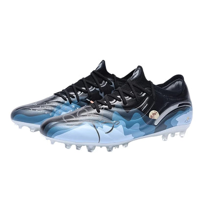 Kelme Men's Football Shoes Adult MG Short Spikes Artificial Turf Training Football Boots Indoor Anti-Slip Soccer Shoes