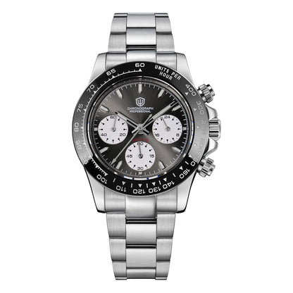 Watchdives WD16500 V2 Men Watch VK63 Quartz Movement Chronograph Wristwatch Stainless Steel Sapphire Crystal Luminous  Watches