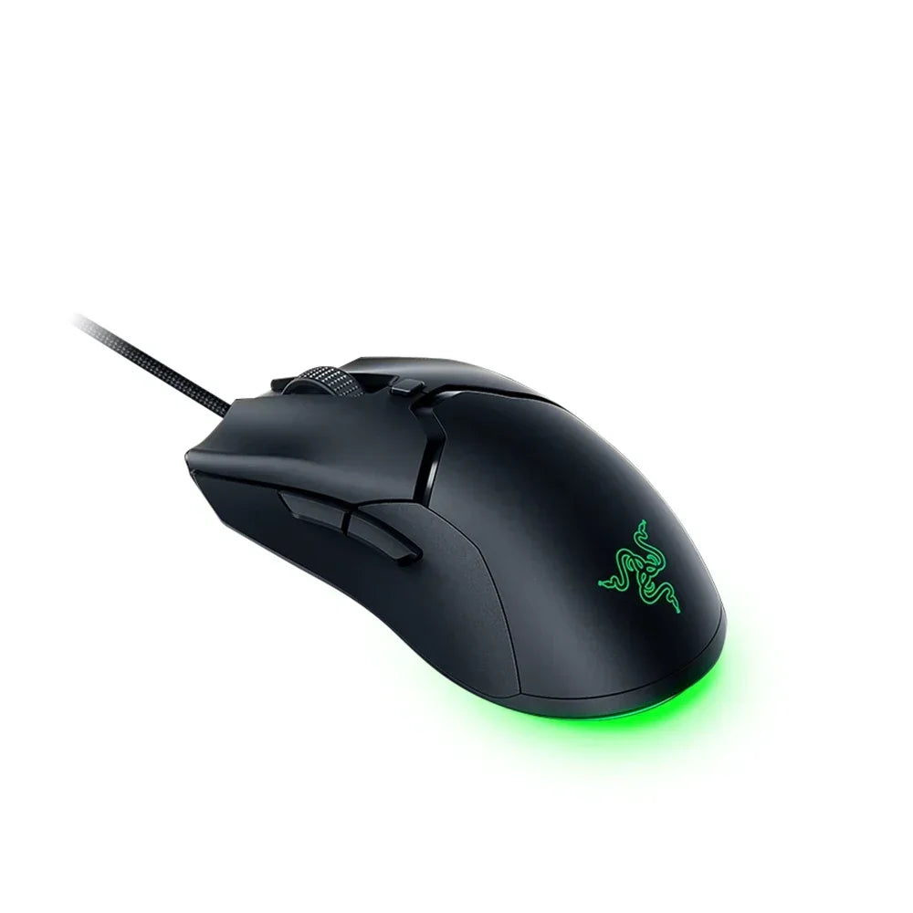Razer NEW YEAR GIFT Presente Thunder Snake Viper Mini Rato Gaming com Cabo para Computador e Portátil Esports com Luz RGB, Rato para Mãos Pequenas