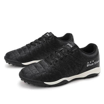 Nouveaux hommes chaussures de Football baskets bottes de Football antidérapant herbe intérieur haute qualité Match lumière Futsal crampons vente chaude en plein air